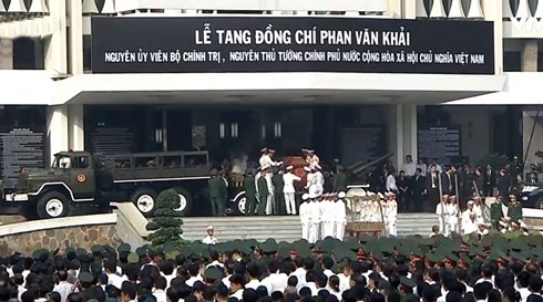 Lễ truy điệu nguyên Thủ tướng Phan Văn Khải - ảnh 3