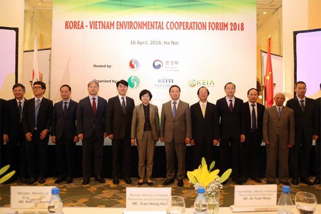 Việt Nam và Hàn Quốc tăng cường hợp tác toàn diện về môi trường  - ảnh 1