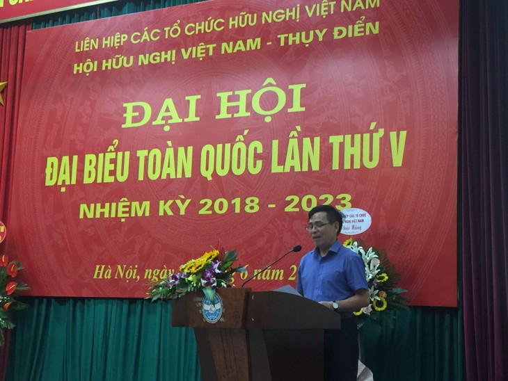 Đại hội đại biểu toàn quốc Hội Hữu nghị Việt Nam – Thụy Điển lần thứ V nhiệm kỳ 2018-2023 - ảnh 1