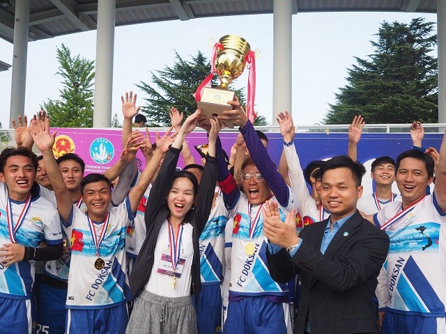 Đại hội thể dục thể thao lần thứ 11 – sân chơi bổ ích gắn kết du học sinh Việt Nam tại Hàn Quốc - ảnh 2