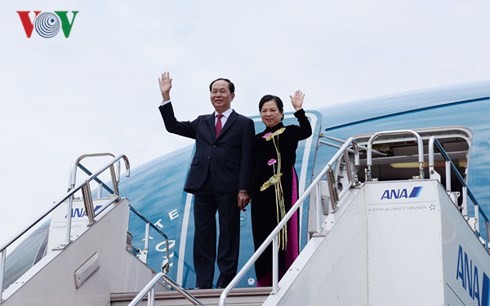 Chủ tịch nước Trần Đại Quang lên đường thăm cấp Nhà nước đến Ethiopia và Ai Cập - ảnh 1