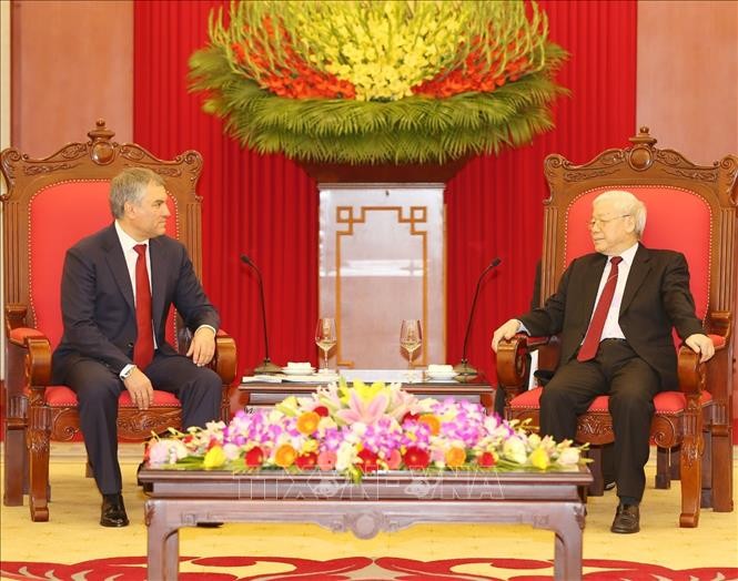 Việt Nam coi trọng củng cố và phát triển quan hệ Đối tác chiến lược toàn diện với Liên bang Nga - ảnh 1