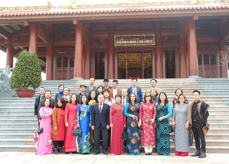 Tỉnh Thái Nguyên tổ chức chương trình chào xuân gặp mặt kiều bào và người nước ngoài nhân dịp xuân Kỷ Hợi 2019 - ảnh 3