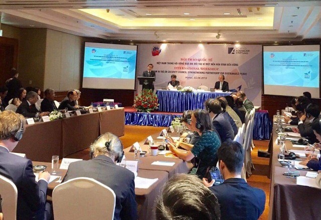Hội thảo quốc tế “Việt Nam trong Hội đồng bảo an: Đối tác vì một nền hòa bình bền vững” - ảnh 2
