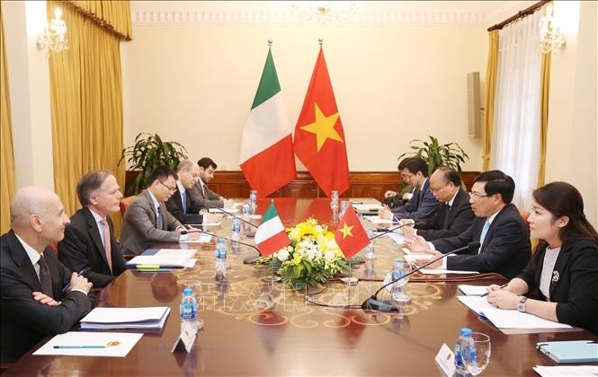 Việt Nam–Italy triển khai kế hoạch hành động Đối tác chiến lược giai đoạn 2019-2020 - ảnh 1