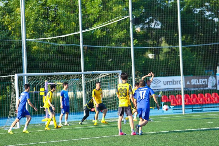 Khai mạc Giải bóng đá cộng đồng Việt Nam tại Liên bang Nga năm 2019 - ảnh 2