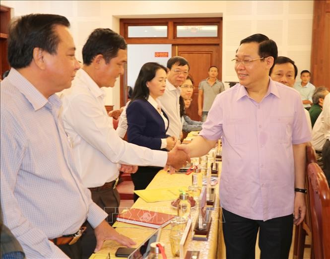 Phó Thủ tướng Vương Đình Huệ làm việc tại tỉnh Gia Lai - ảnh 1