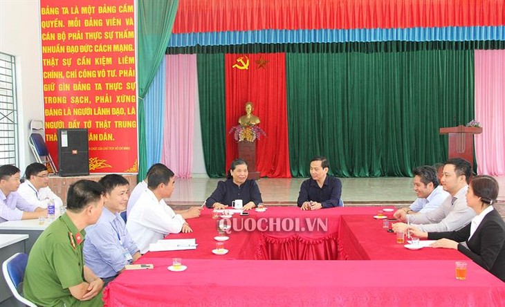 Phó Chủ tịch Thường trực Quốc hội Tòng Thị Phóng thăm làm việc tại huyện Vân Hồ, Sơn La - ảnh 1