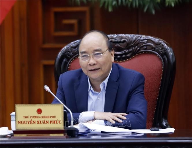 Thủ tướng Nguyễn Xuân Phúc chủ trì họp Thường trực Tiểu ban Kinh tế - Xã hội - ảnh 1