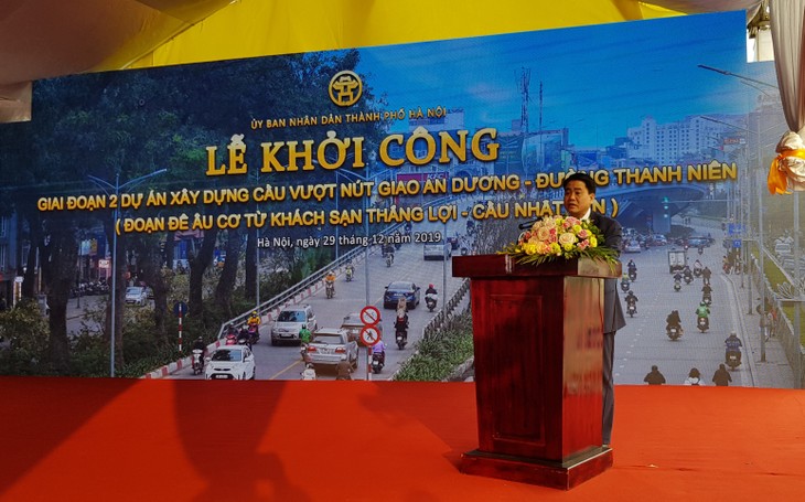 Hà Nội khởi công dự án phục vụ năm Việt Nam là Chủ tịch luân phiên ASEAN 2020 và Seagame 31 - ảnh 1