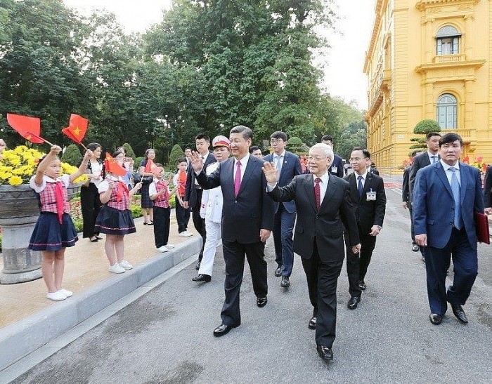 Điện mừng kỷ niệm 70 năm ngày thiết lập quan hệ ngoại giao Việt Nam – Trung Quốc - ảnh 1