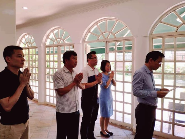 Đại sứ quán Việt Nam tại Venezuela dâng hương nhân ngày Giỗ tổ Hùng Vương - ảnh 2