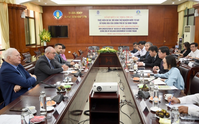 Việt Nam – Vương quốc Bỉ hợp tác chống mặn xâm nhập ở các tỉnh duyên hải Nam Trung Bộ - ảnh 1