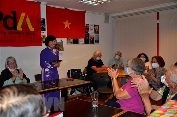 Đảng Lao động Thụy Sĩ tổ chức Lễ kỷ niệm 75 năm ngày Việt Nam tuyên bố độc lập  - ảnh 1
