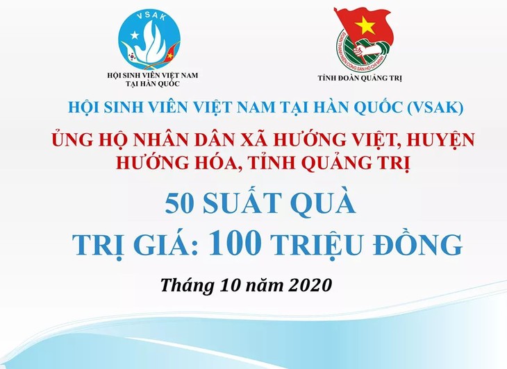 Sinh viên Việt Nam tại Hàn Quốc quyên góp, ủng hộ miền Trung - ảnh 3