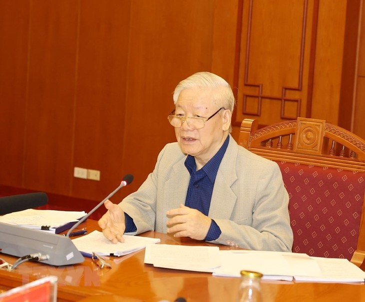 Tổng Bí thư, Chủ tịch nước Nguyễn Phú Trọng: tiếp tục đẩy mạnh công tác phòng, chống tham nhũng - ảnh 1