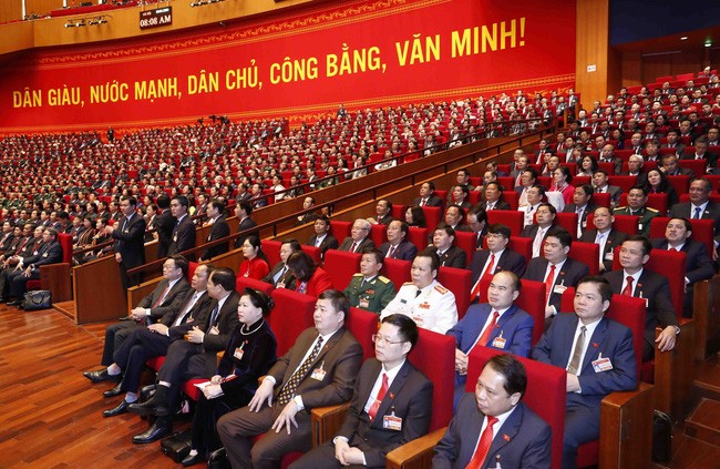Ngày làm việc thứ 3 Đại hội đại biểu toàn quốc lần thứ XIII của Đảng Cộng sản Việt Nam - ảnh 1
