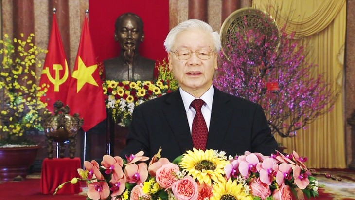 Tổng Bí thư, Chủ tịch nước Nguyễn Phú Trọng chúc Tết Tân Sửu 2021 - ảnh 1