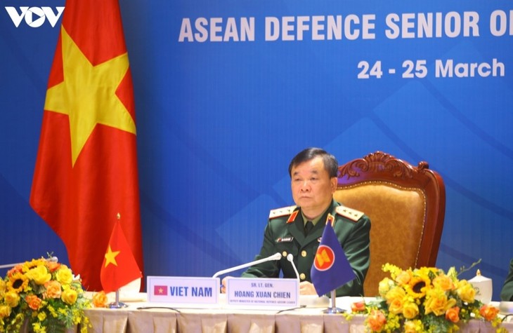 Hội nghị trực tuyến Quan chức Quốc phòng cấp cao ASEAN - ảnh 1