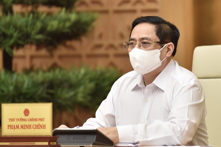 Thủ tướng họp trực tuyến với Bắc Giang, Bắc Ninh về phòng chống COVID-19 - ảnh 1