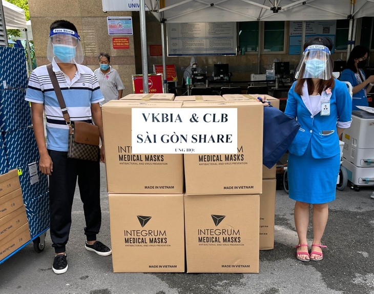 VKBIA và câu lạc bộ “Saigon Share” chung tay phòng chống dịch  tại Thành phố Hồ Chí Minh - ảnh 2