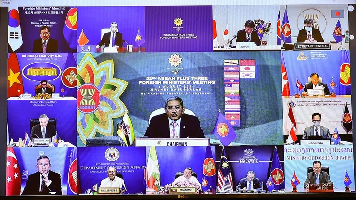 Hội nghị Bộ trưởng Ngoại giao ASEAN+3 bàn tăng cường hợp tác, chống COVID-19 - ảnh 2
