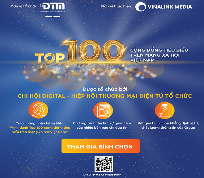 Vinh danh Top 100 cộng đồng tiêu biểu trên Mạng xã hội Việt Nam - ảnh 1