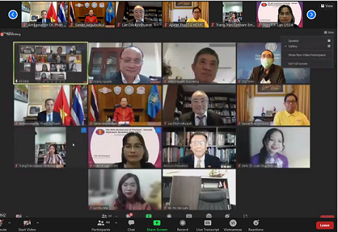 Tọa đàm trực tuyến kỷ niệm 45 năm thiết lập quan hệ ngoại giao Việt Nam - Thái Lan - ảnh 1
