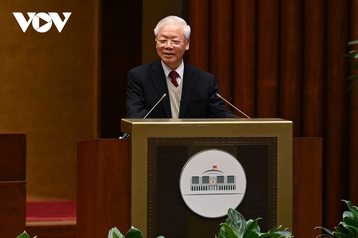 Toàn văn phát biểu của Tổng Bí thư Nguyễn Phú Trọng tại Hội nghị Văn hóa toàn quốc - ảnh 1