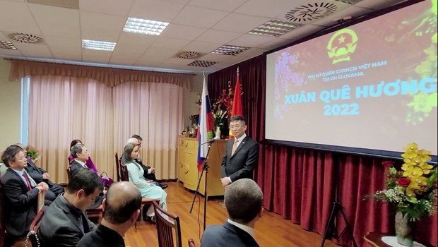 Người Việt tại Slovakia vui đón “Xuân Quê hương 2022” - ảnh 1