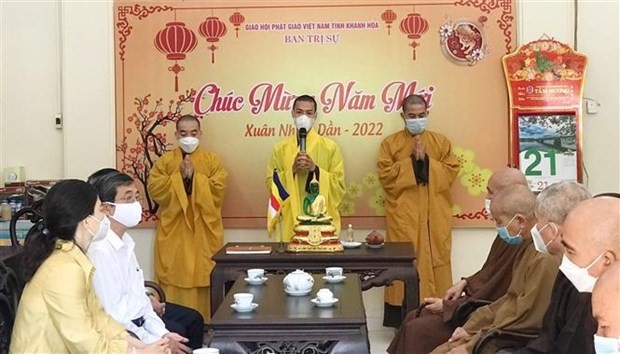 Giáo hội Phật giáo Việt Nam tỉnh Khánh Hòa bổ nhiệm các chư Tăng ra trụ trì các chùa ở huyện đảo Trường Sa - ảnh 1