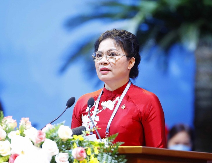Bà Hà Thị Nga tái đắc cử Chủ tịch Hội Liên hiệp phụ nữ Việt Nam khoá 13 - ảnh 1