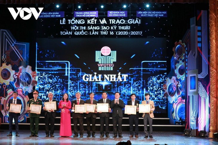 Trao Giải thưởng Sáng tạo khoa học công nghệ Việt Nam  - ảnh 1