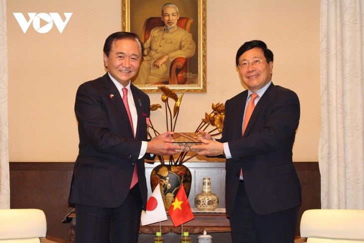 Phó Thủ tướng Phạm Bình Minh: Việt Nam cam kết tạo điều kiện thuận lợi cho các nhà đầu tư Nhật Bản - ảnh 1