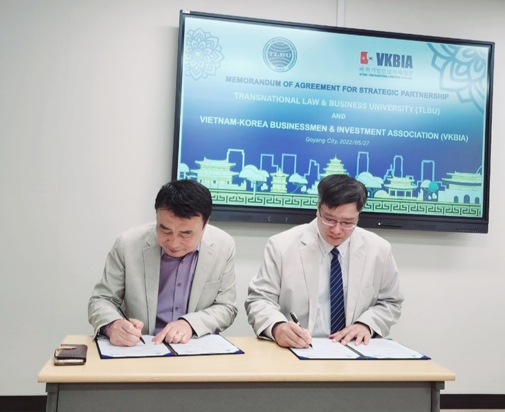 VKBIA hợp tác chiến lược trong đào tạo lĩnh vực Luật và Kinh tế, Thương mại Quốc tế với Hàn Quốc - ảnh 2