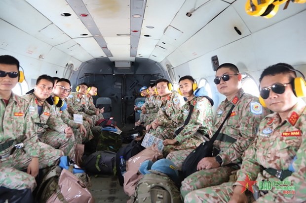 Đội Công binh số 1 lên đường tham gia hoạt động gìn giữ hòa bình Liên hợp quốc - ảnh 1