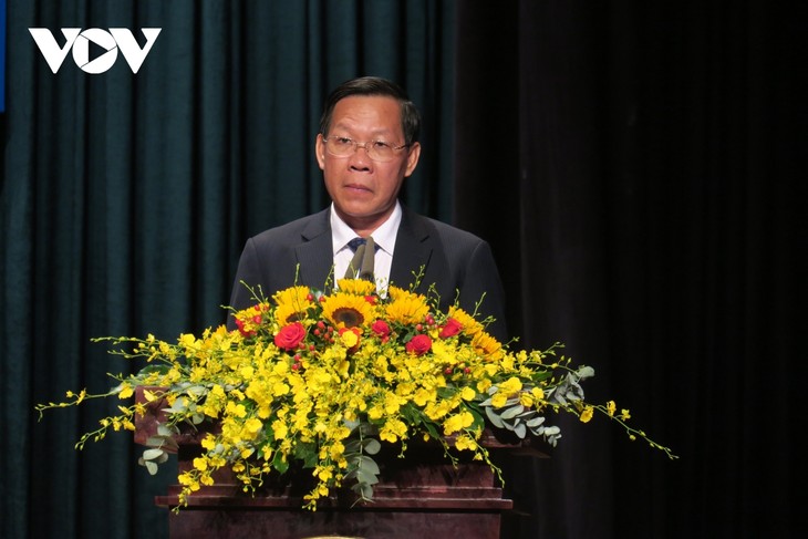 Mít tinh kỷ niệm 55 năm thiết lập quan hệ ngoại giao Việt Nam - Campuchia - ảnh 1