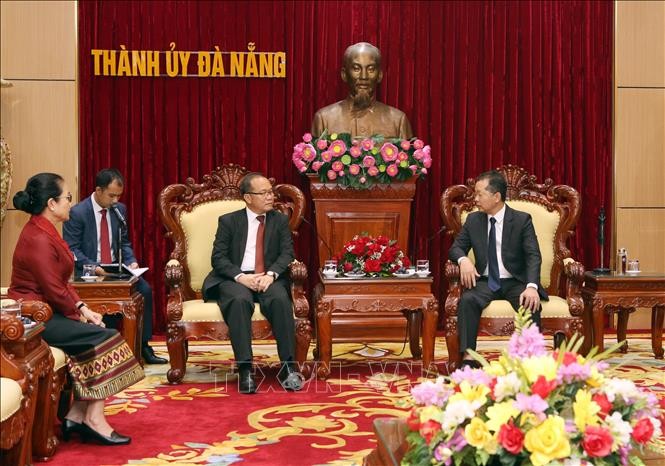 Lãnh đạo thành phố Đà Nẵng tiếp tân Tổng Lãnh sự Cộng hòa Dân chủ Nhân dân Lào - ảnh 1