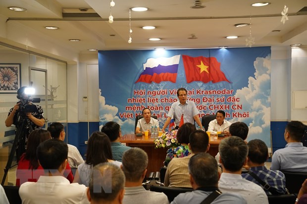 Đại sứ Việt Nam tại Nga gặp gỡ cộng đồng người Việt ở Krasnodar - ảnh 2