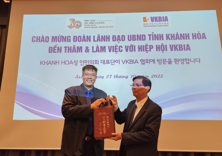 Hiệp hội VKBIA cam kết đồng hành, hỗ trợ kết nối xúc tiến đầu tư giữa Hàn Quốc và tỉnh Khánh Hòa - ảnh 2