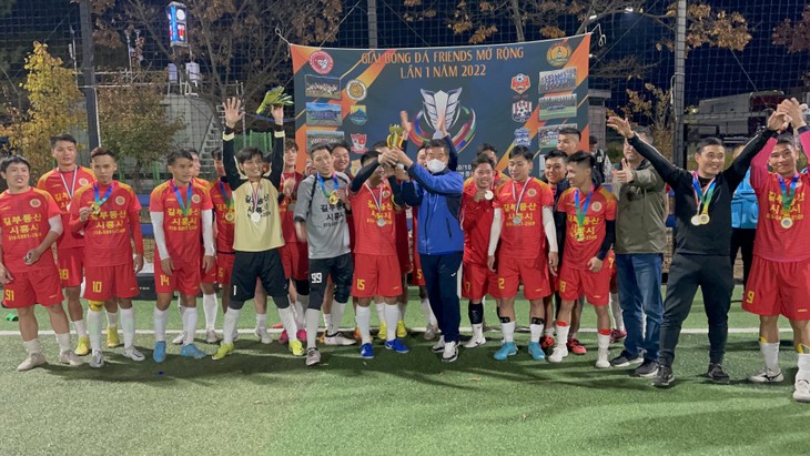 Giải bóng đá Friends Open Cup 2022 dành cho người Việt Nam yêu bóng đá tại Hàn Quốc - ảnh 4