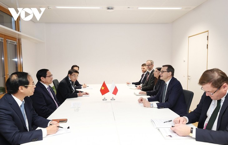 Thủ tướng Chính phủ Phạm Minh Chính gặp lãnh đạo các nước và đối tác châu Âu - ảnh 1