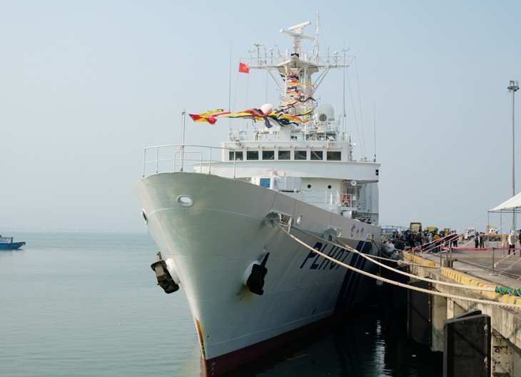 Tàu lực lượng Bảo vệ bờ biển Nhật Bản thăm thành phố Đà Nẵng - ảnh 1