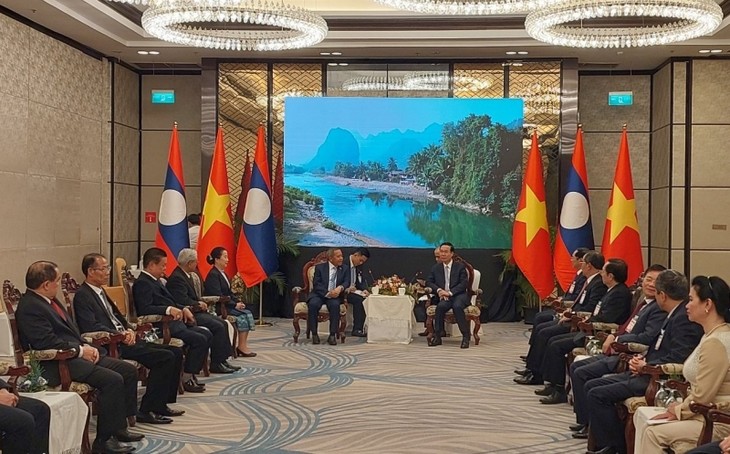 Hội Hữu nghị Lào - Việt Nam là một trong những nhịp cầu nối quan trọng để nhân dân hai nước gắn bó - ảnh 1