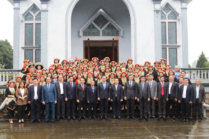 Phó Thủ tướng Trần Lưu Quang thăm, chúc mừng Lễ Phục sinh năm 2023 tại Lạng Sơn - ảnh 2