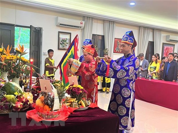 Người Việt tại Malaysia trang trọng tổ chức Lễ giỗ Tổ Hùng Vương - ảnh 1