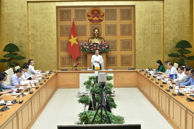 Phó Thủ tướng Lê Minh Khái chủ trì phiên họp Ban chỉ đạo điều hành giá - ảnh 1