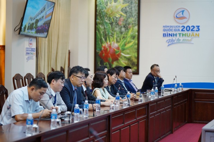 UBND tỉnh Bình Thuận làm việc với Hiệp hội Doanh nhân & Đầu tư Việt Nam - Hàn Quốc (VKBIA) - ảnh 2