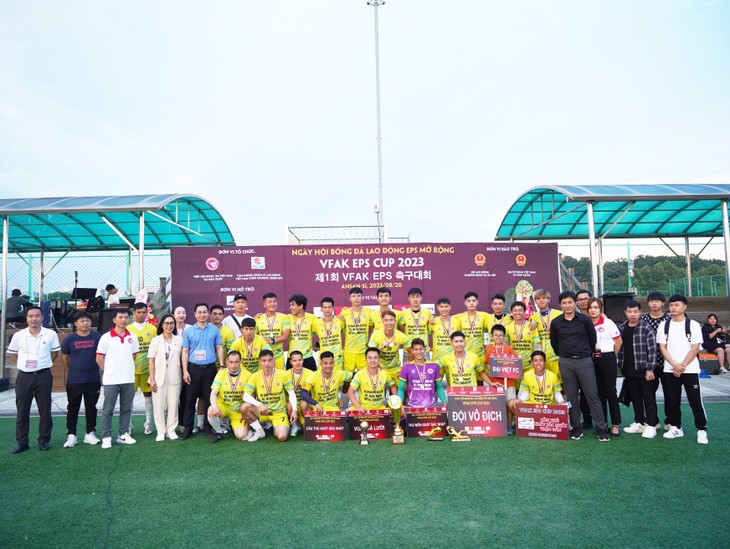 Sôi nổi ngày hội bóng đá dành cho người lao động Việt Nam tại Hàn Quốc - ảnh 3