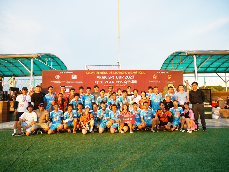 Sôi nổi ngày hội bóng đá dành cho người lao động Việt Nam tại Hàn Quốc - ảnh 5